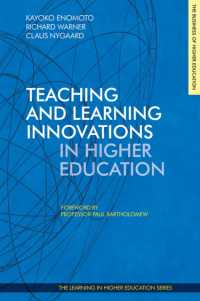 Teaching and Learning Innovations in Higher Education (Learning in Higher Education)