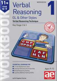 11+ Verbal Reasoning Year 5-7 GL & Other Styles Workbook 1 : Verbal Reasoning Technique
