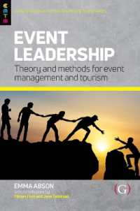 Event Leadership : Theory and Methods for Event Management and Tourism (Events Management Theory and Methods)