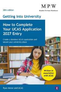 Getting into University: How to Complete your UCAS Application 2027 Entry : Create a Standout UCAS Application and Secure Your University Place （38TH）
