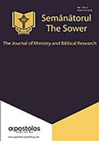Semanatoral (The Sower): Volume 1 Issue 2 : The Journal of Ministry and Biblical Research
