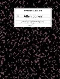Written English : An artist's book by Allen Jones