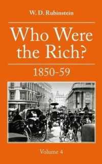 Who Were the Rich 1850-59