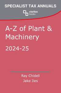 A-Z of Plant & Machinery : 2024-25