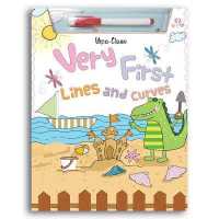 Very First Lines and Curves (Wipe-clean) （Board Book）