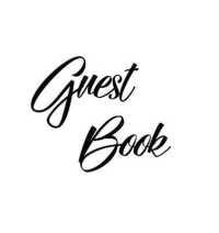 Black and White Guest Book， Weddings， Anniversary， Party's， Special Occasions， Memories， Christening， Baptism， Visitors Book， Guests Comments， Vacation Home Guest Book， Beach House Guest Book， Comments Book， Wake， Funeral and Visitor Book (Hardback)