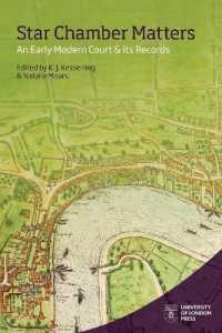 Star Chamber Matters : An Early Modern Court and Its Records (Ihr Conference Series)