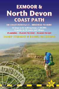 Exmoor & North Devon Coast Path Trailblazer Walking Guide : Minehead to Bude (Trailblazer Guides) （3RD）