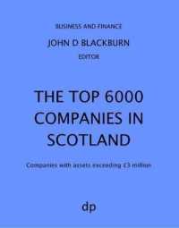 The Top 6000 Companies in Scotland : Companies with assets exceeding GBP3,000,000 （Summer 2018）