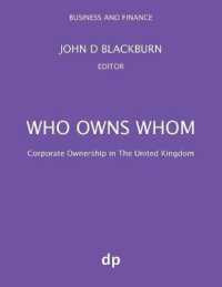 Who Owns Whom : Corporate Ownership in the United Kingdom (Business and Finance)