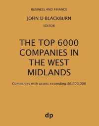 The Top 6000 Companies in the West Midlands : Companies with assets exceeding £6,000,000 (Business and Finance)