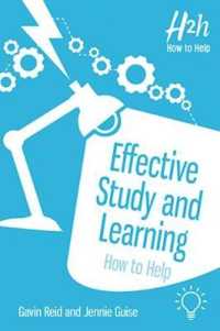 Effective Study and Learning : How to Help