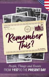 Remember This? : People, Things and Events from 1937 to the Present Day (US Edition) (Milestone Memories)