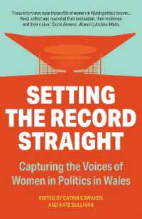 Setting the Record Straight : Capturing the Voices of Women in Welsh Politics