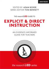The researchED Guide to Explicit and Direct Instruction : An evidence-informed guide for teachers (The researched series)