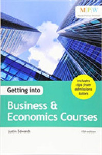 Getting into Business & Economics Courses -- Paperback / softback
