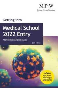 Getting into Medical School 2022 Entry -- Paperback / softback
