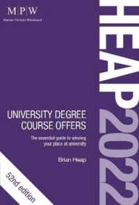 Heap 2022: University Degree Course Offers -- Paperback / softback （52 Revised）