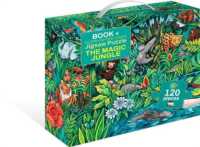 The Magic Jungle : Book + Glow-in-the-Dark Puzzle (Magic Puzzle Books)