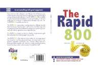 The RAPID 800 Cookbook - Healthy Way to Lose Weight Fast