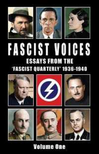 Fascist Voices : Essays from the 'Fascist Quarterly' 1936-1940 - Vol 1