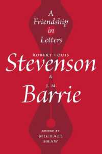 Friendship in Letters : Robert Louis Stevenson & J.M. Barrie -- Hardback
