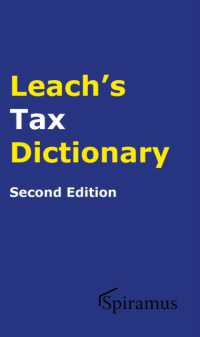 Leach's Tax Dictionary （2ND）