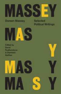 Doreen Massey : Selected Political Writings (Selected Writings Series)