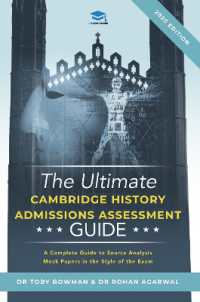 The Ultimate History Admissions Assessment Guide : Techniques, Strategies, and Mock Papers to give you the Ultimate preparation for Cambridge's HAA examination.