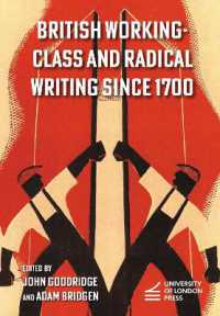 British Working-Class and Radical Writing since 1700