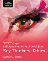 WJEC/Eduqas Religious Studies for a Level & AS Key Thinkers: Ethics