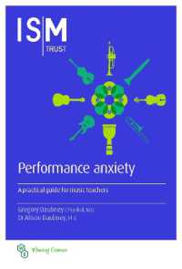 Performance Anxiety : A practical guide for music teachers