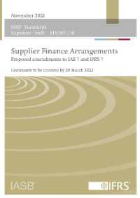 Exposure Draft : Supplier Finance Arrangements