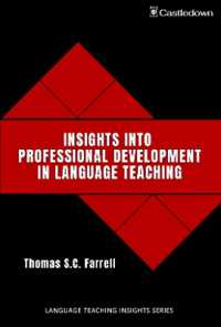 Insights into professional development in language teaching (Language Teaching Insights)