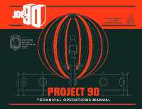 Project 90 Technical Operations Manual (Joe 90)