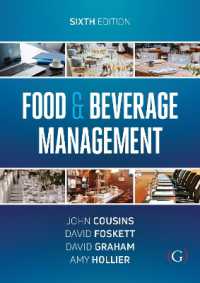 Food and Beverage Management : For the hospitality, tourism and event industries （6TH）