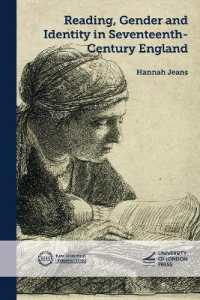Reading, Gender and Identity in Seventeenth-Century England (New Historical Perspectives)