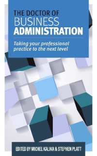 The Doctor of Business Administration : Taking your professional practice to the next level