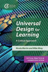 Universal Design for Learning : A Critical Approach (Critical Practice in Higher Education)