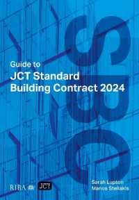 Guide to JCT Standard Building Contract 2024 2025 （5TH）