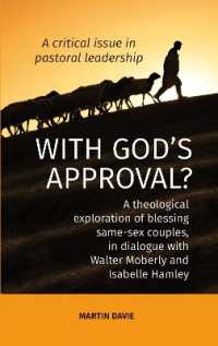 WITH GOD'S APPROVAL? a theological exploration of blessing same-sex couples, in conversation with Walter Moberley and Isabelle Hamley