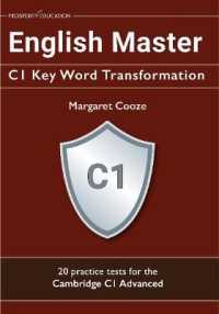 English Master C1 Key Word Transformation: 20 practice tests for the Cambridge C1 Advanced