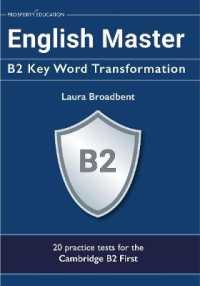 English Master B2 Key Word Transformation: 20 practice tests for the Cambridge First