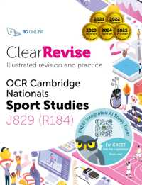 ClearRevise OCR Cambridge Nationals in Sport Studies Level 1/2 J829