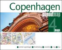 Copenhagen PopOut Map - pocket size, pop up map of Copenhagen city centre (Popout Maps)