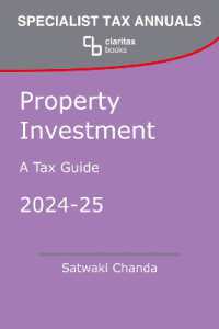 Property Investment : A Tax Guide 2024-25 (Specialist Tax Annuals)