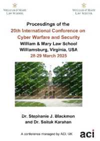 ICCWS 2025- Proceedings of the 20th International Conference on Cyber Warfare and Security