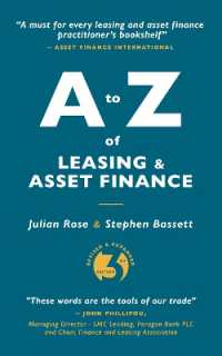 A to Z of Leasing and Asset Finance 3rd edition （3RD）