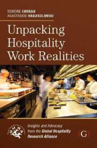 Unpacking Hospitality Work Realities : Insights and Advocacy from the Global Hospitality Research Alliance