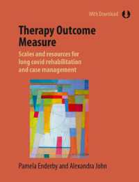 Therapy Outcome Measure : Scales and resources for Long Covid rehabilitation and case management